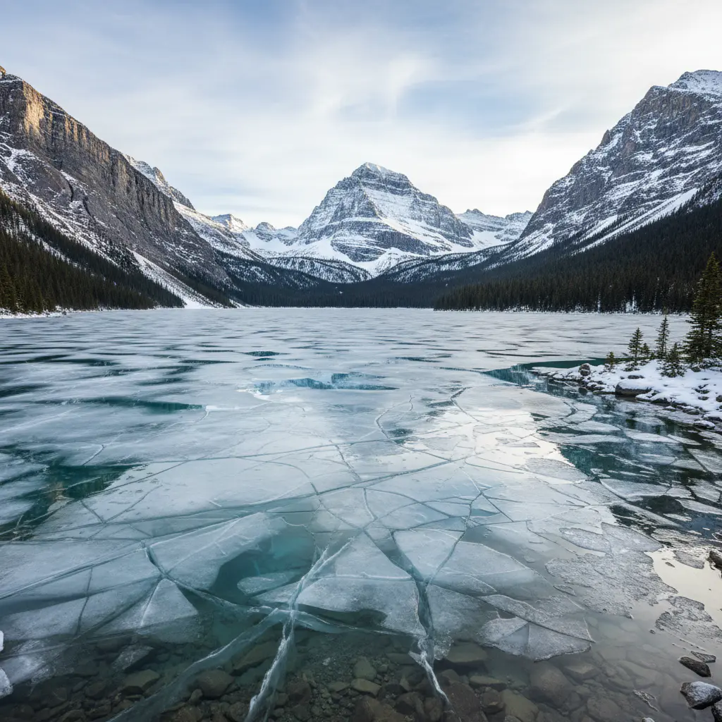 Crystal Peak mountain lake